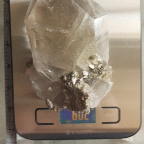 THE MOST AMAZING CITRINE QUARTZ CRYSTAL SPECIMEN 602 GRAMS - Picture 5 of 5